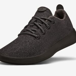Allbirds Womens Dark Gray Wool Runner  Comfy Sustainable Sneaker Shoes 8